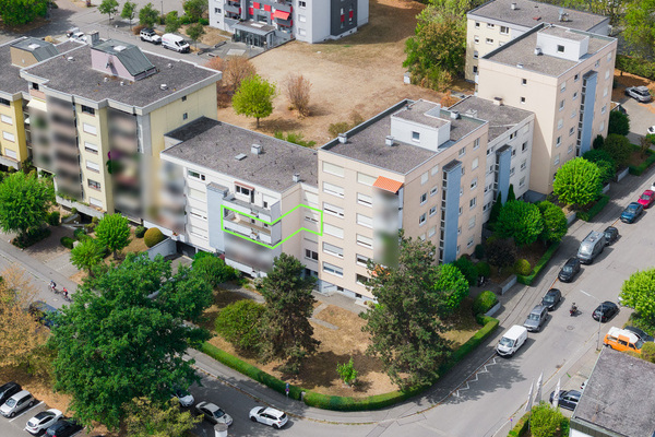 Haus von oben