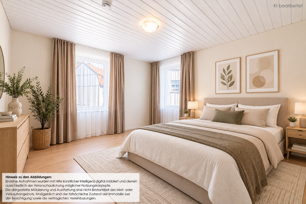 Schlafzimmer - KI m�biliert